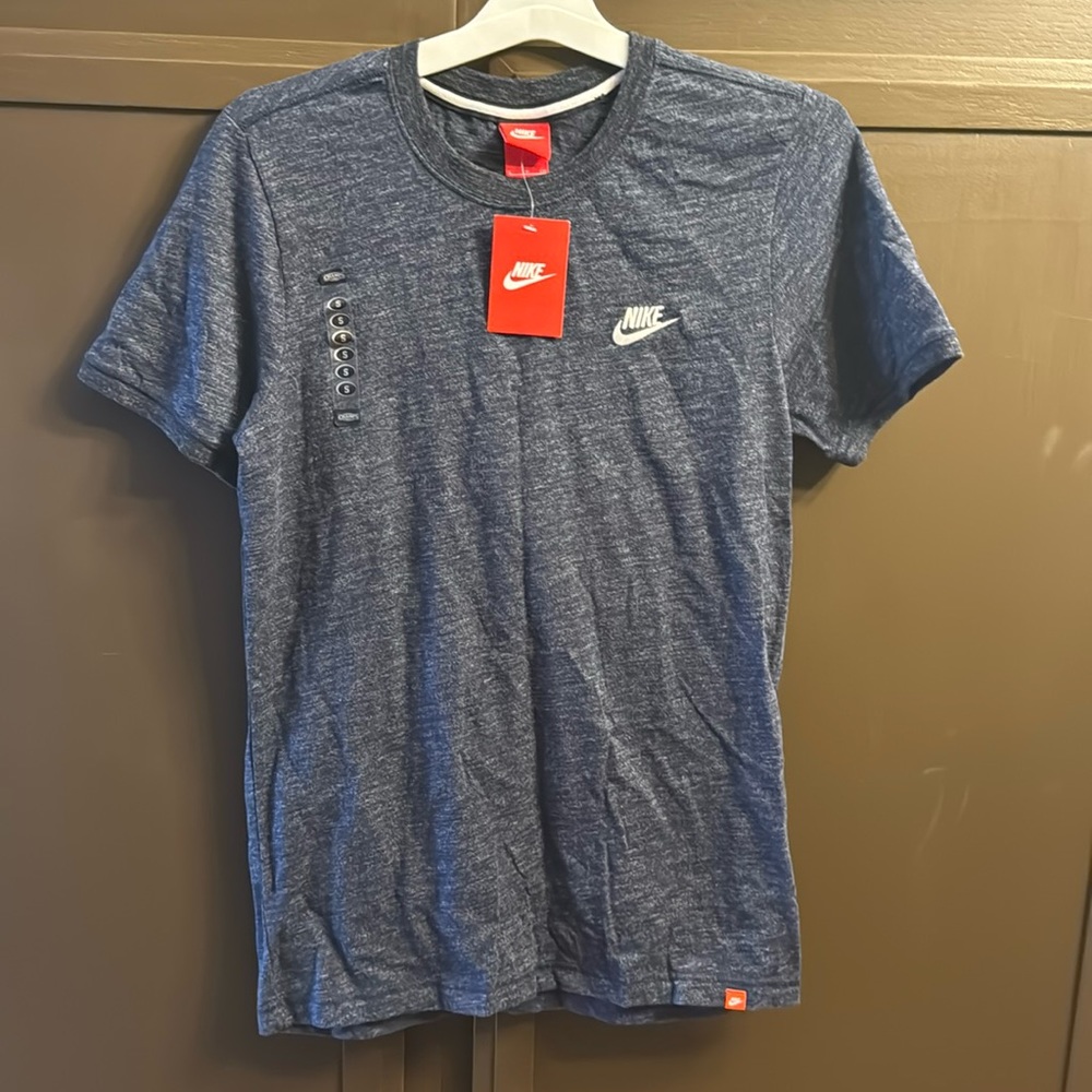 Men’s Nike Navy Blue Tee Sz S